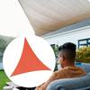Sail 3x3x3M Outdoor Covering Triangular Patio for Pergola Beach Lawn Backyard