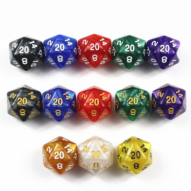 Многогранные игральные кости D&D Dice D20 для настольной ролевой игры Dice