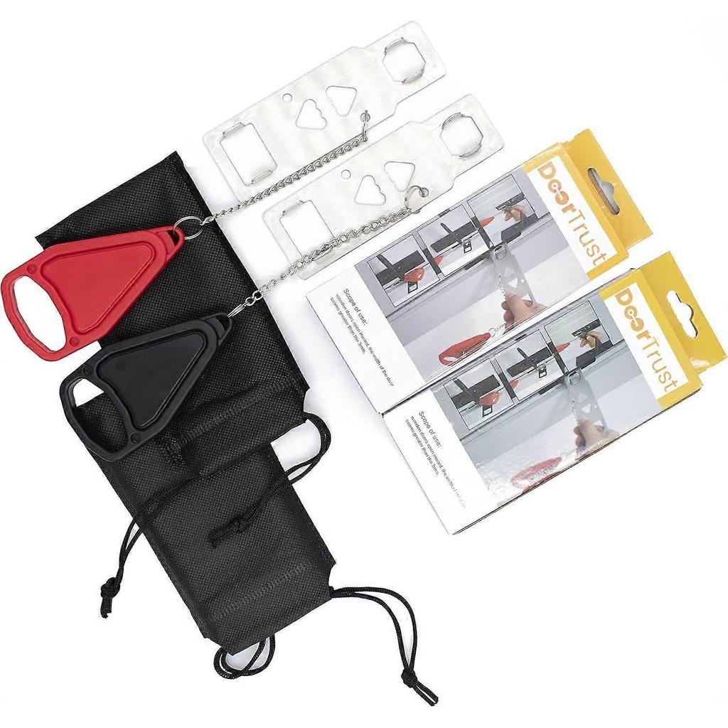 SeraphinaT Portable Door Lock for Added Security & Safety. Ideal for Privacy &
