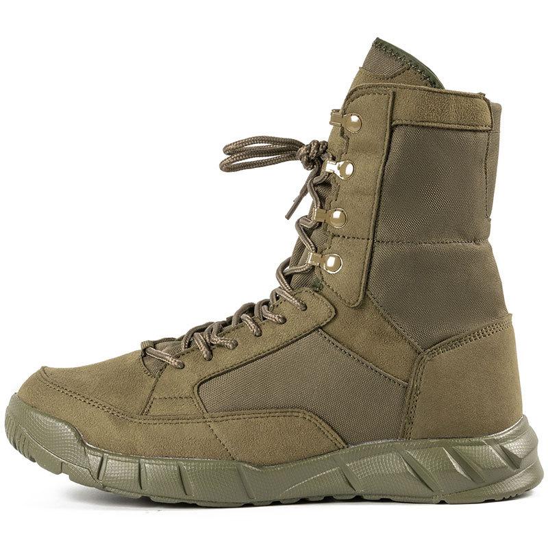 High Quality Outdoor Men's Hiking Shoes Desert High Tactical Boots Men's Soldier Combat Boots
