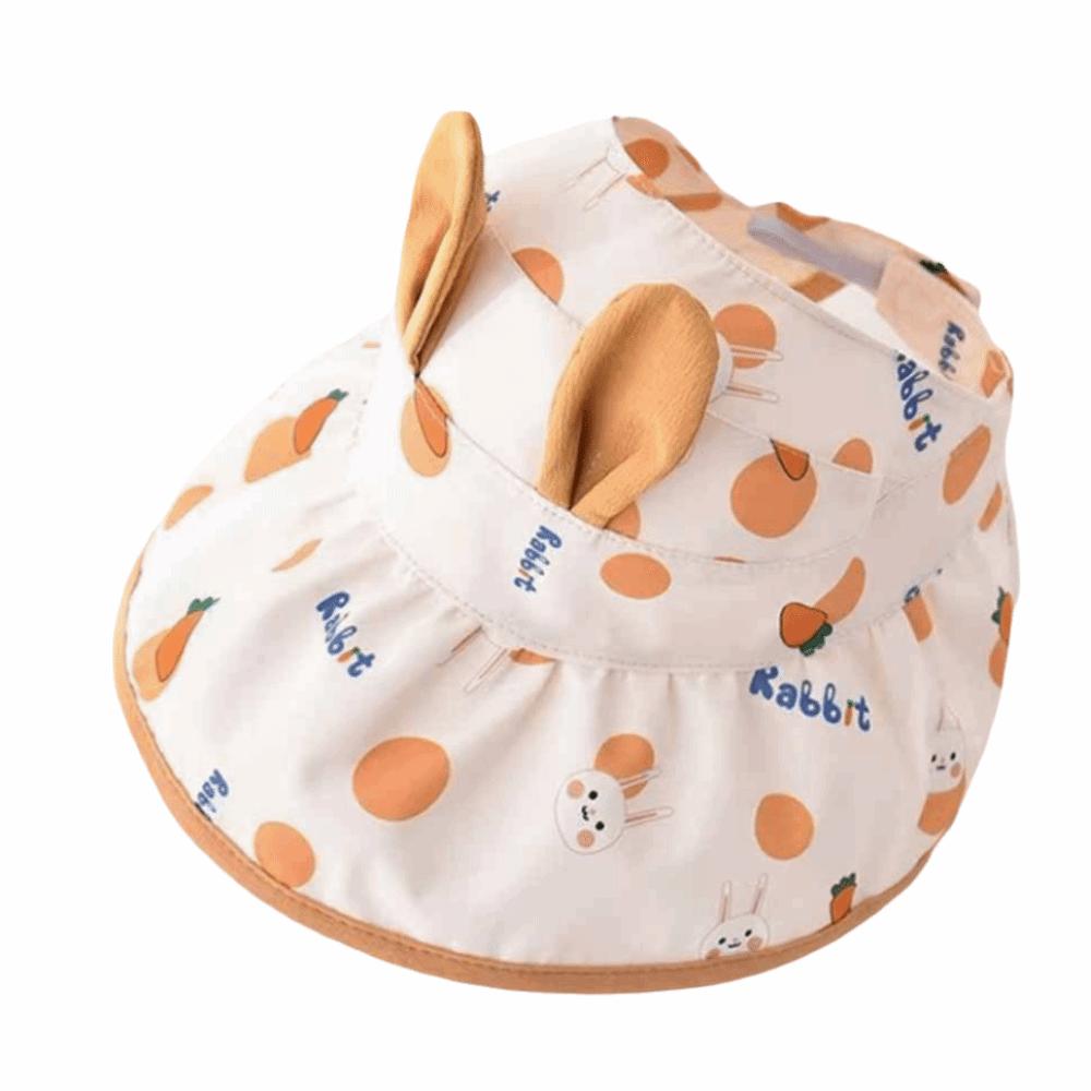 Bunny Ears Cute UV Sun Hat Polyester Toddler Sunshade Cap Children's Sun Hat Travel Accessories