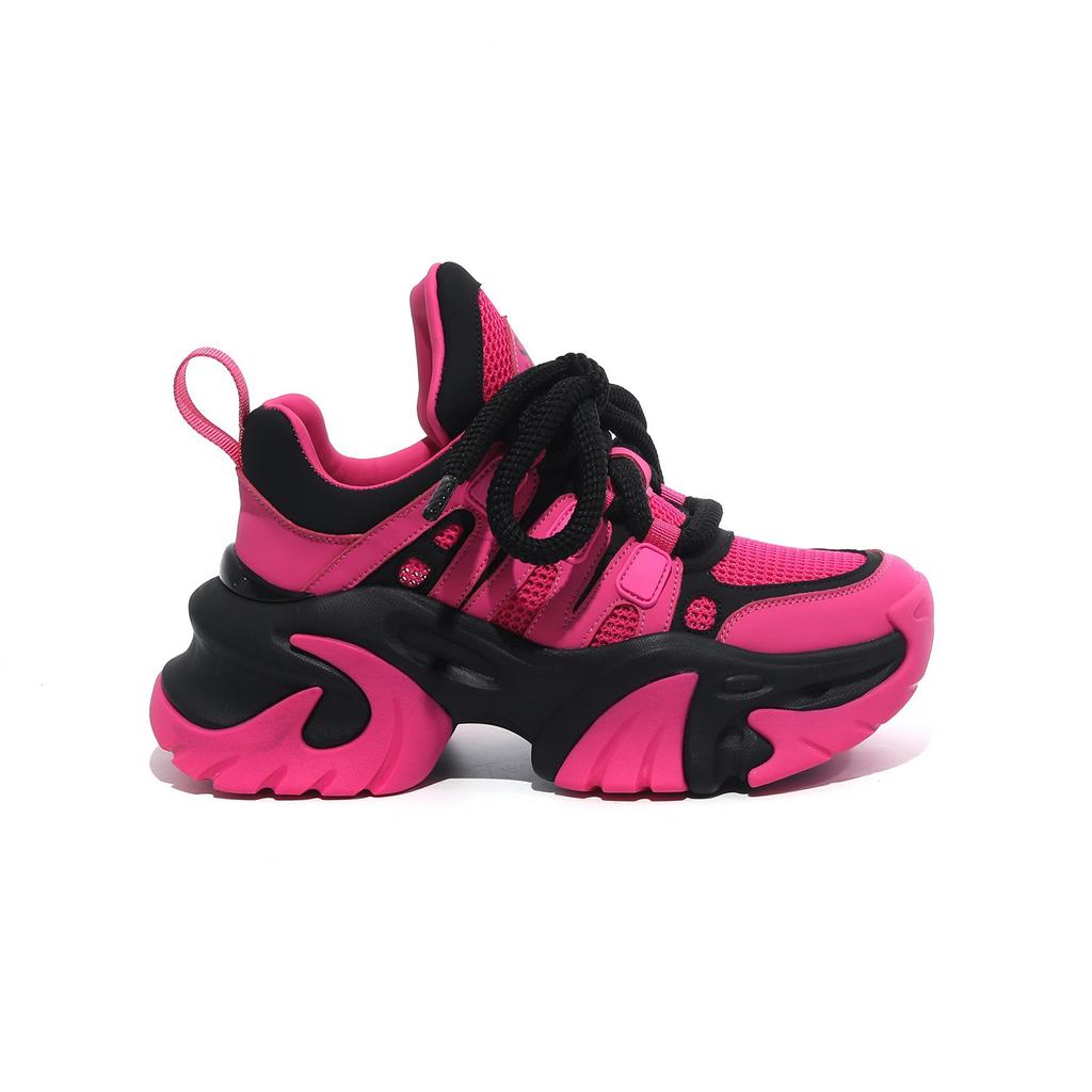 Hot Price Super Hot 2024new Thick Soled Height Increasing Breathable Mesh Sports Shoes Fashionable Women's Casual Shoes Sneakers