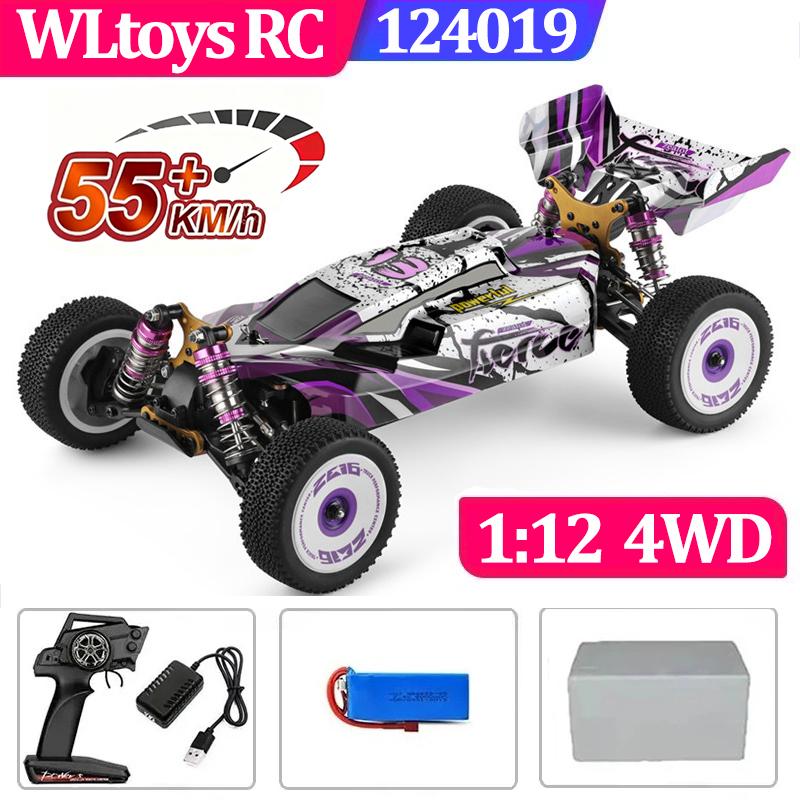 75 КМ/Ч WLtoys 124016 124017 60 КМ/Ч 144001 Электрический 4WD Пульт Дистанционного Управления Высокоскоростной Квадроцикл Дрифт RC Машины для Взрослых Игрушки