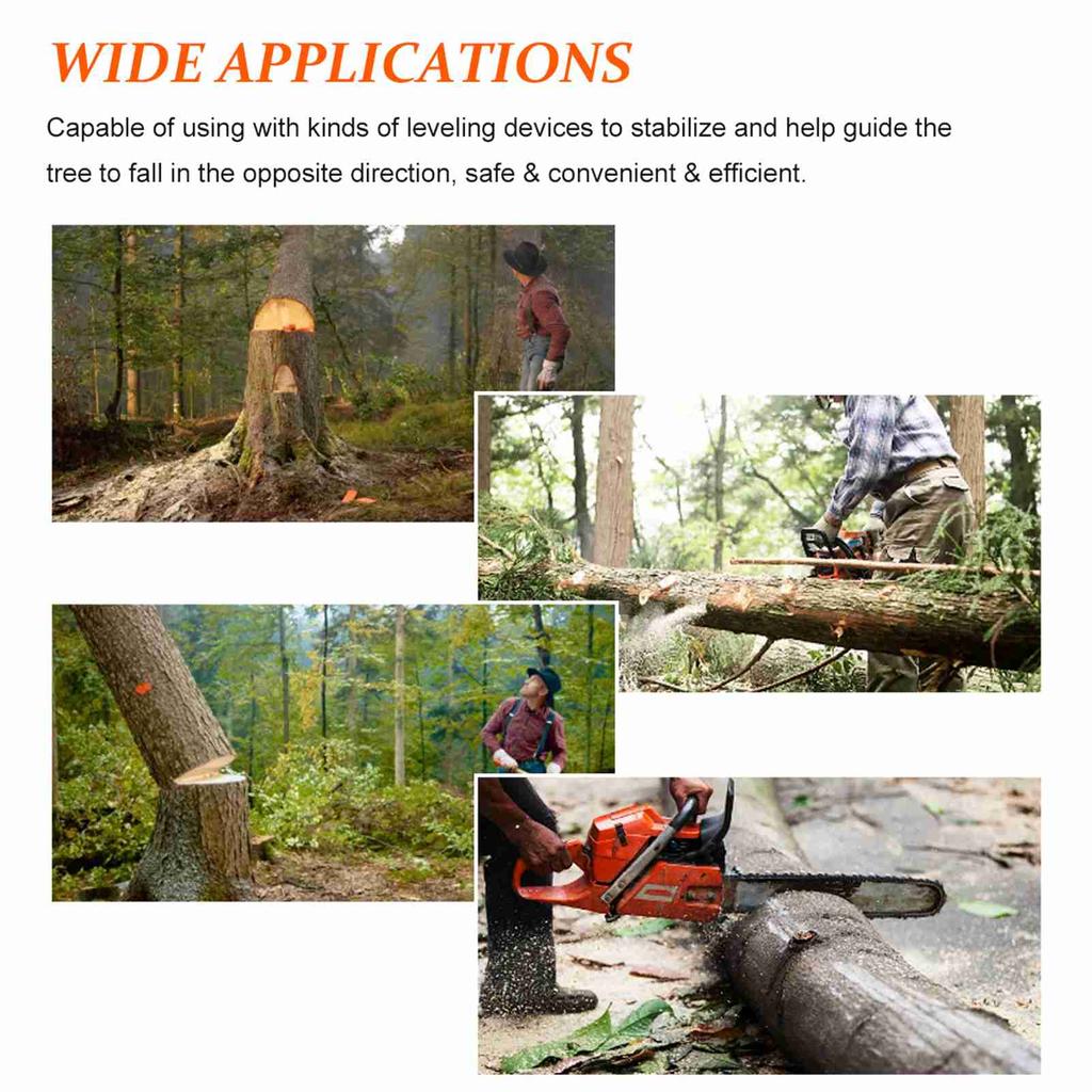 3 шт. 14 см Оранжевый Пластиковый Валочный Клин Валочный Чок Клин для Валки Деревьев Клин с Шипами Инструмент для Рубки Дерева