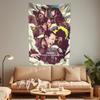 Rock And Roll Music Tapestry Linkinparks Rock Band Home Decoration Wall Hanging Bedroom Dormitory Background Cloth Concert Decor