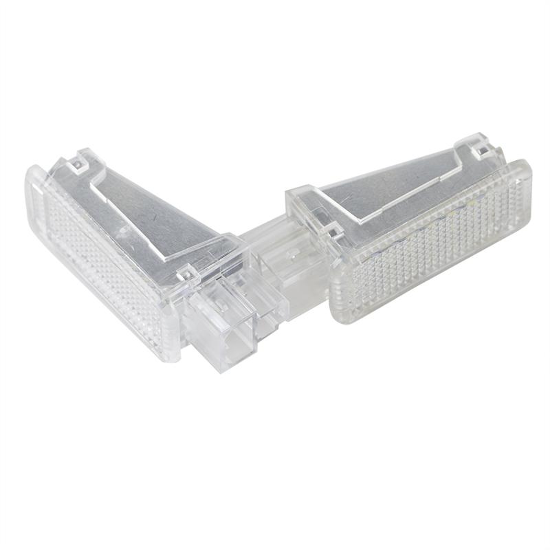 1 пара светодиодных ламп для дверей автомобиля, лазерный проектор с логотипом, лампа для ног, багажника для VW/SKODA Lambo, автомобильные Стайлинговые огни