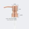 1 шт. 304 Нержавеющая сталь Насадка-насос для кухонной мойки жидкого мыла Черный/Золотой/Розовое золото