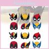 Deadpool And Wolverine Themed Paper Eyewear For Kids Party Decoration Fun Props