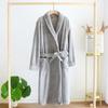 New Autumn and Winter Couple Pajamas Flannel Thickened Bathrobe Men and Women Large Size Long Warm Home Wear Robe