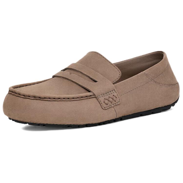 UGG Повседневные лоферы из овчины в стиле heritage Мужские Серо-коричневые 1166762-SKP