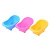 Solid Color Hamster Bathtub Plastic Pet Mouse Bathing Bathtub Guinea Bathroom Cleaning