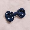 6M-3Y Children's Polka Dot Lapel Bubble Short-sleeved Jacket + Halter Bow Saree Girls Skirt Suit