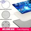 Pokemon Latios and Latias Starry Ocean Print Non-Slip Doormat, Absorbent Floor Mat for Home Decor