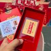 999 Fine Gold Exam Success Mobile Phone Sticker - Gaokao Inspiration Gift Card