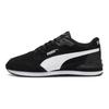 Puma Унисекс Черно-белые Повседневные кроссовки St Runner V4 Низкие 399665-01
