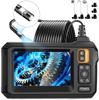Industrial Endoscope Inspection Camera 4.3" IPS HD 1080P Single Dual Lens Borescope Sewer Camera IP67 Waterproof Snake Camera