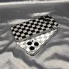 Прозрачный чехол для телефона со Space Black клетчатым узором для Xiaomi Mi 15 T Pro 14T 13T 12T Mi 17 Pro 15 14 13 12 11 Lite 5G Силиконовый чехол