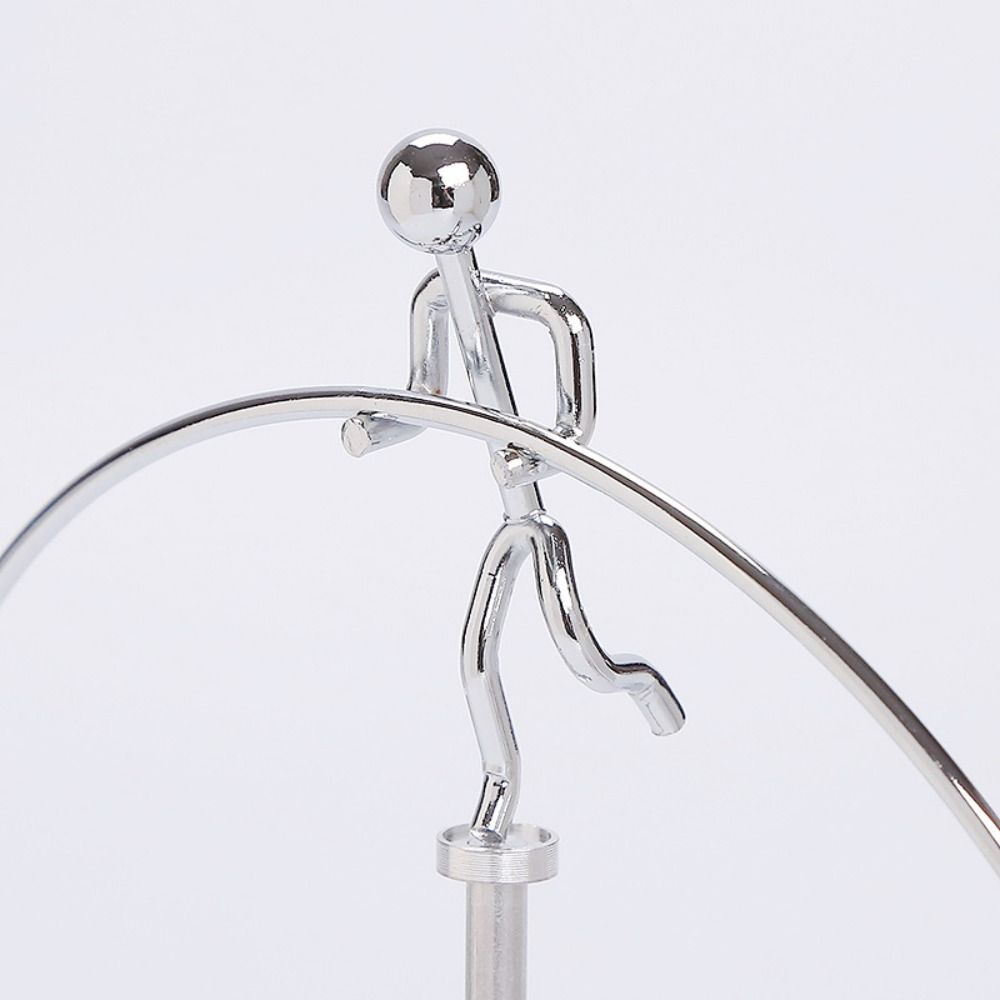 Stainless Steel Balance Ball Toy Home Decor Tumble Ornaments Decompression Desk Toy Home Office