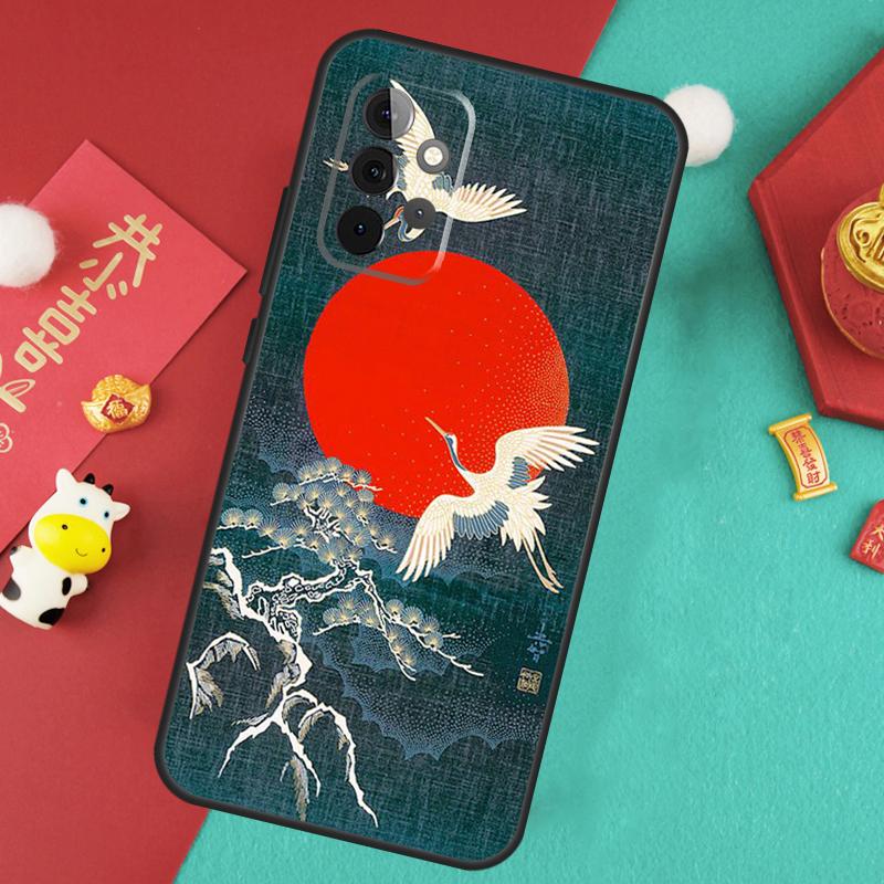 Японский стиль Арт Чехол Япония Для Samsung Galaxy A13 A33 A53 A15 A25 A35 A55 A54 A34 A14 A71 A51 A12 A32 A52 Чехол