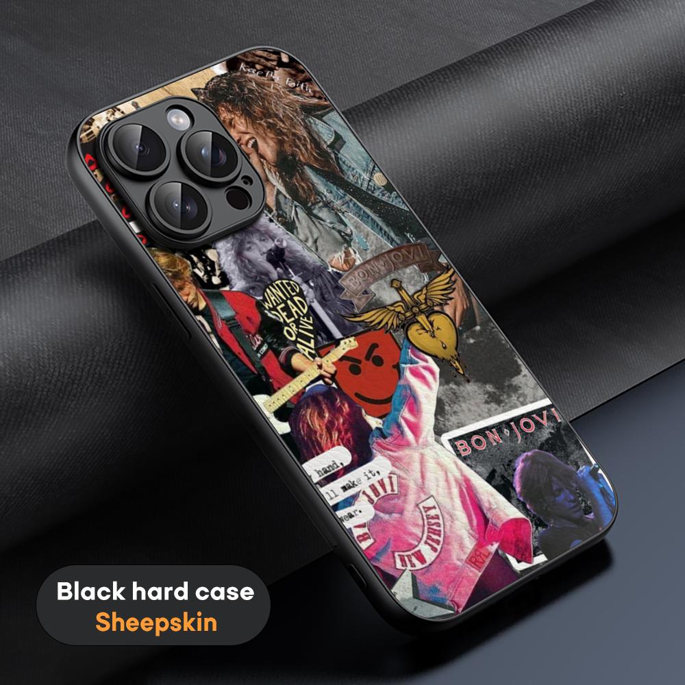 Personal BonS singer J-jovis poster Phone Case For iPhone 16 15 14 13 12 11 Plus Pro Max Limited Black hard case Sheepskin