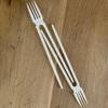 2-in-1 Fork Chopsticks Combo Reusable Eating Tool for Sushi Noodles Lightweight Portable Utensil Versatile Asian Cuisine Sticks