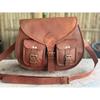 Crossbody Travel Bag Vintage Genuine Leather Messenger Satchel Shoulder