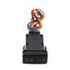 Dual LED Light Bar Blue/Green On-Off Push Switch Button For Toyota Prado Hilux