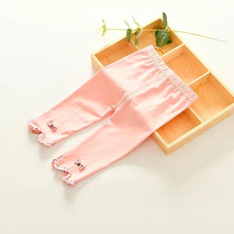 Брюки Летние Тонкие Женские Брюки Детские Универсальные Детские Леггинсы