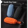 Premium Suede Buckle Key Case for Mazda CX-4, CX-5, Axela, Atenza, and Old Mazda 6