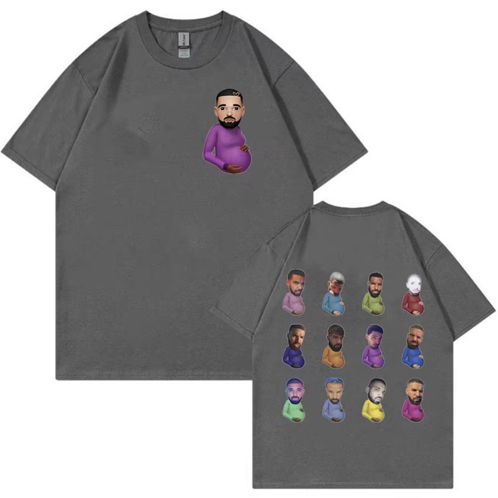 Rapper Drake Funny Graphic Tee Shirt Certified Lover Boy Album Short Sleeve Tshirt Men Women Hip Hop Male Cotton Oversized Tees