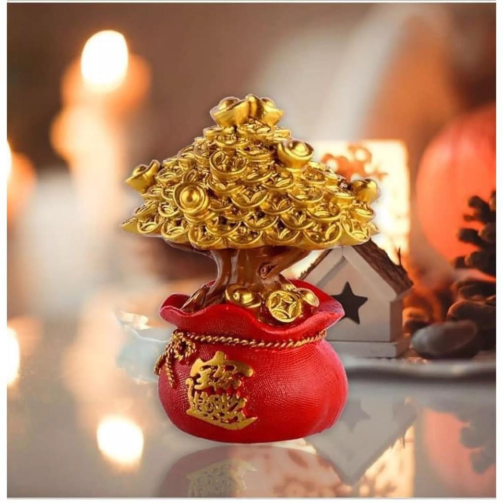 Wealth And Good Luck Feng Shui Money Tree Office Home Table Money Tree Decorations
