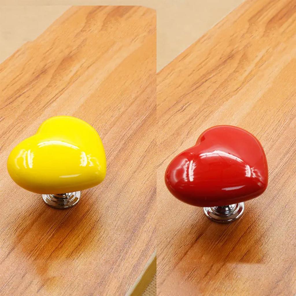 Цветная кнопка для унитаза в форме сердца, кнопка смыва воды, креативное дополнение к декору вашей ванной комнаты, ручка-помощник