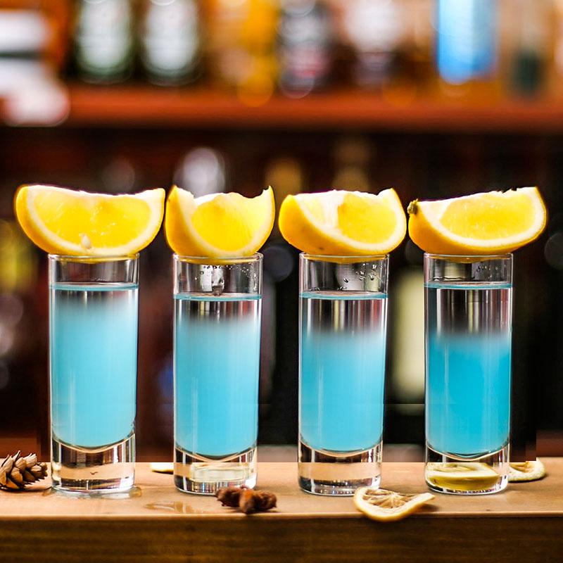 Набор из 4 высоких стопок Мини-кружка 70 мл