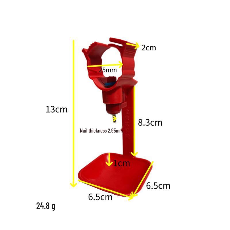 Автоматическая поилка для кур с подвесной чашкой и шаровым клапаном из нержавеющей стали