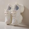 CRLAYDK 2024 New Chunky Sneakers for Women Platform Dad Fashion Shoes Height Increase Wedge Sports Casual Walking Mesh Tennis