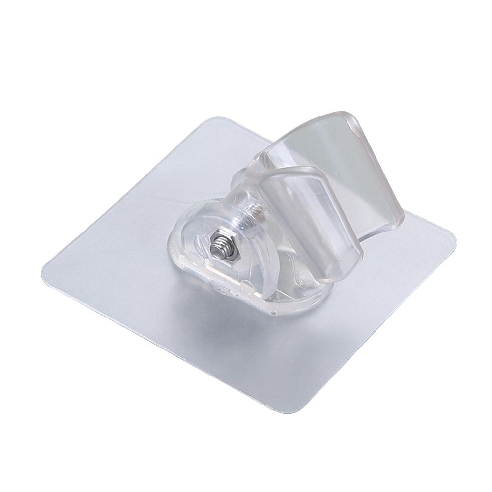 Shower Head Holder Bracket Bathroom 7.2*7.2cm ABS Black