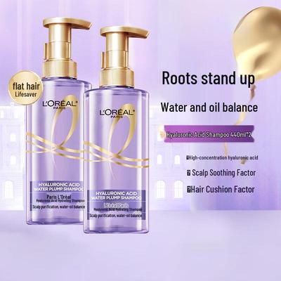 L'Oréal Фиолетовый шампунь-ампула с гиалуроновой кислотой