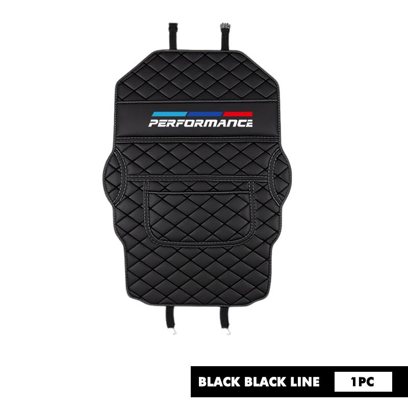 DKXA1 Leather Car Anti-kick Pad Backseat Anti Scratch Protector Pad For BMW 1 3 4 5 6 7 Series M X1 X3 Performance Alpina G20 F20