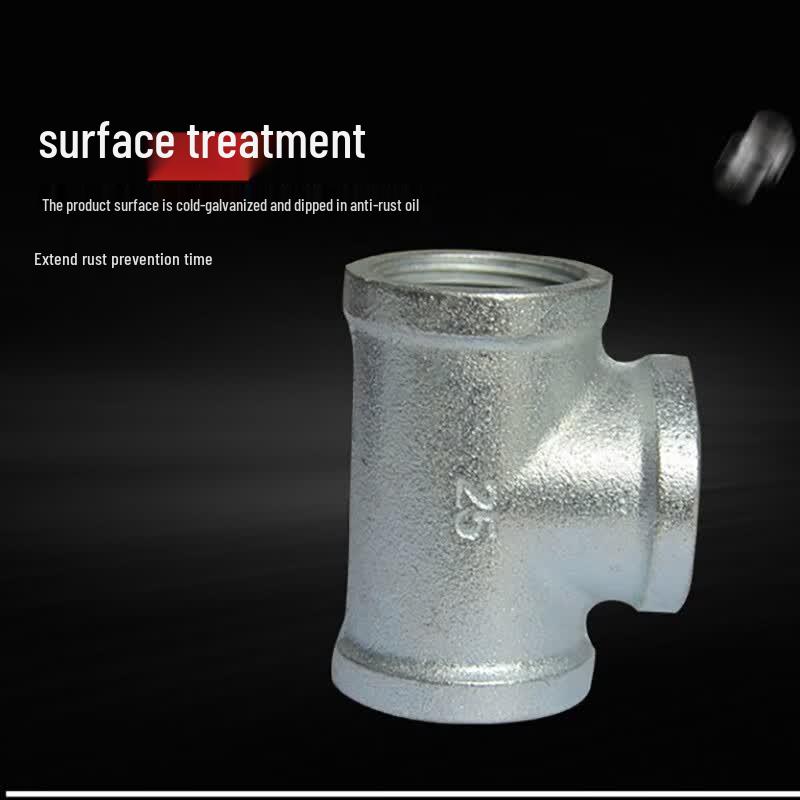 Galvanized Cast Iron Internal Thread Tee