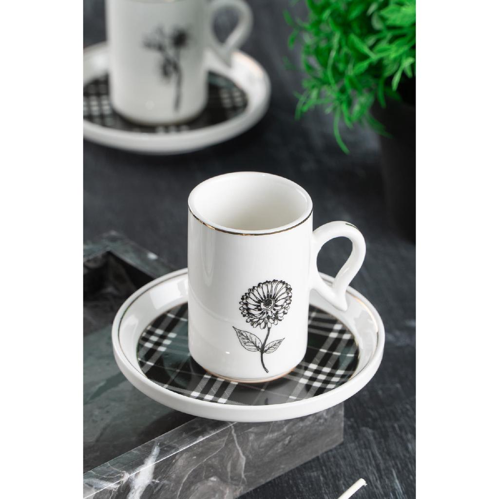 Набор из 6 кофейных чашек Octavia - 90 мл