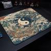 Yin-yang Balance E-Sports Mousepad Gaming Decoration Pc Desk Accessories Mouse Mat Carpet Office Decor Setup Gamer Deskpad