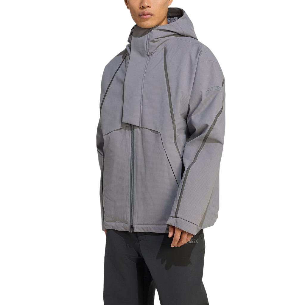 Adidas Xploric Waterproof Windproof Comfortable Minimalist Solid Color Jacket Men Jacket JV8696