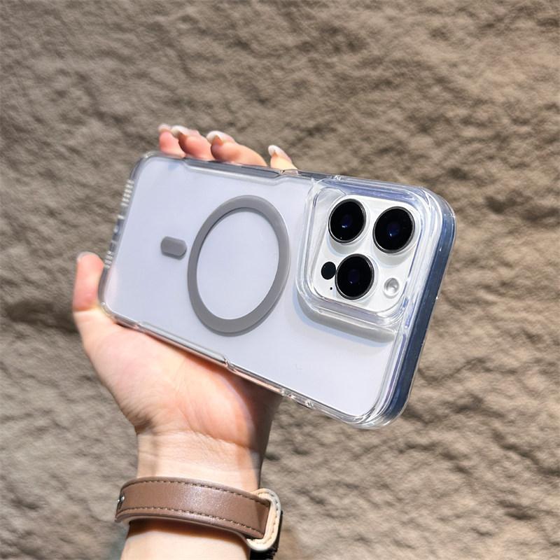 Роскошный беспроводной зарядный Magsafe прозрачный чехол для iPhone 15 16 14 13 11 12 Pro Max Plus 11 магнитный противоударный мягкий бампер