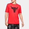 Under Armour Мужская футболка с короткими рукавами Project Rock Bull Graphic Sportstyle Mesa-Red 1351582-608