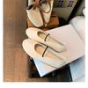 Модные Элегантные Минималистичные и Нишевые Балетки Женские Плоские С Круглым Носком Удобные Слипоны Женские Лоферы Кожаные Одиночные Мюли