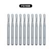 10Pcs/Box WellCK FG Dental Carbide Burs Dia 1.6mm For High Speed Tungsten Steel Burs FG330 FG556 FG245 FG34