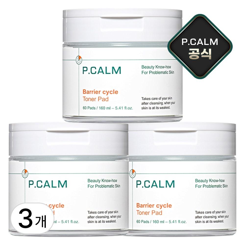 ISNTREE Barrier Cycle Toner Pads 160ml, 60 pieces, 3 pieces