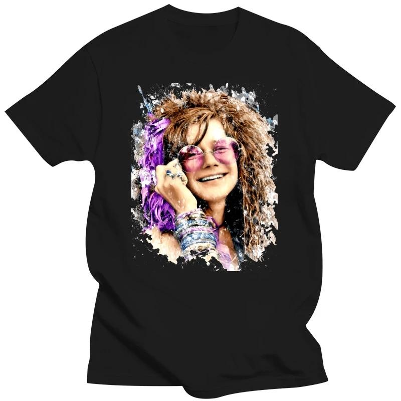 Old Celebrities Tshirt Blanc Homme Cadeau Janis Joplin Color Tshirt harajuku oversized t shirt