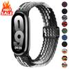 Плетеный ремешок Solo Loop для Xiaomi Mi Band 10 9 8 аксессуары Сменный correa Xiaomi Smart Band 10 9 8 NFC Магнитный браслет
