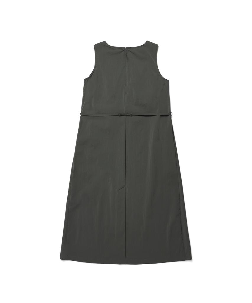 Snow Peak Apparel Root Women'S Sleeveless Dress (S26Mwrop65) Rustic Khaki